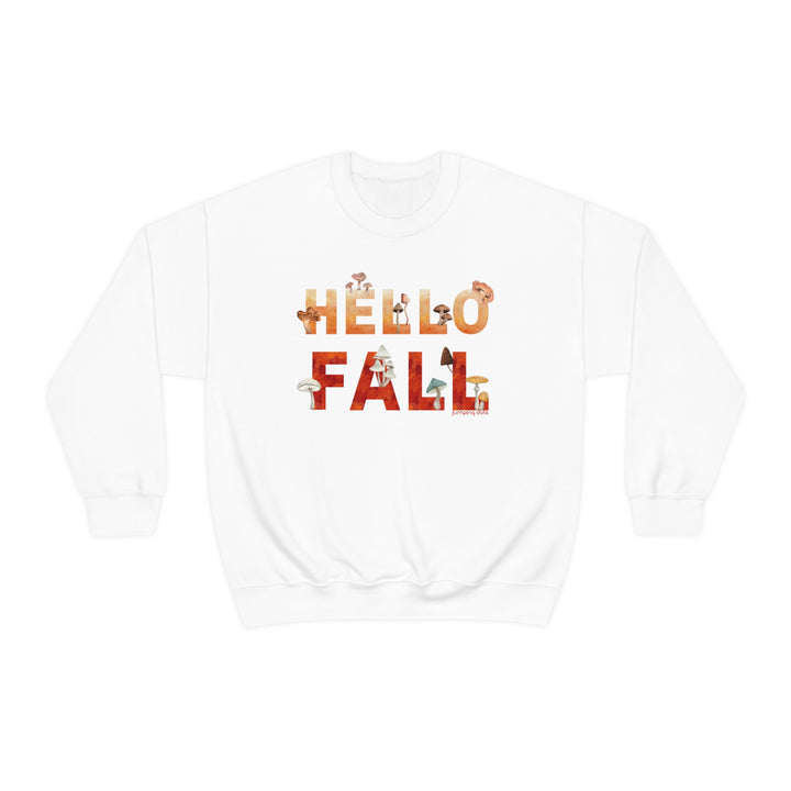 Watercolor Hello Fall Sweatshirt - Sweatshirt - JumpingDots