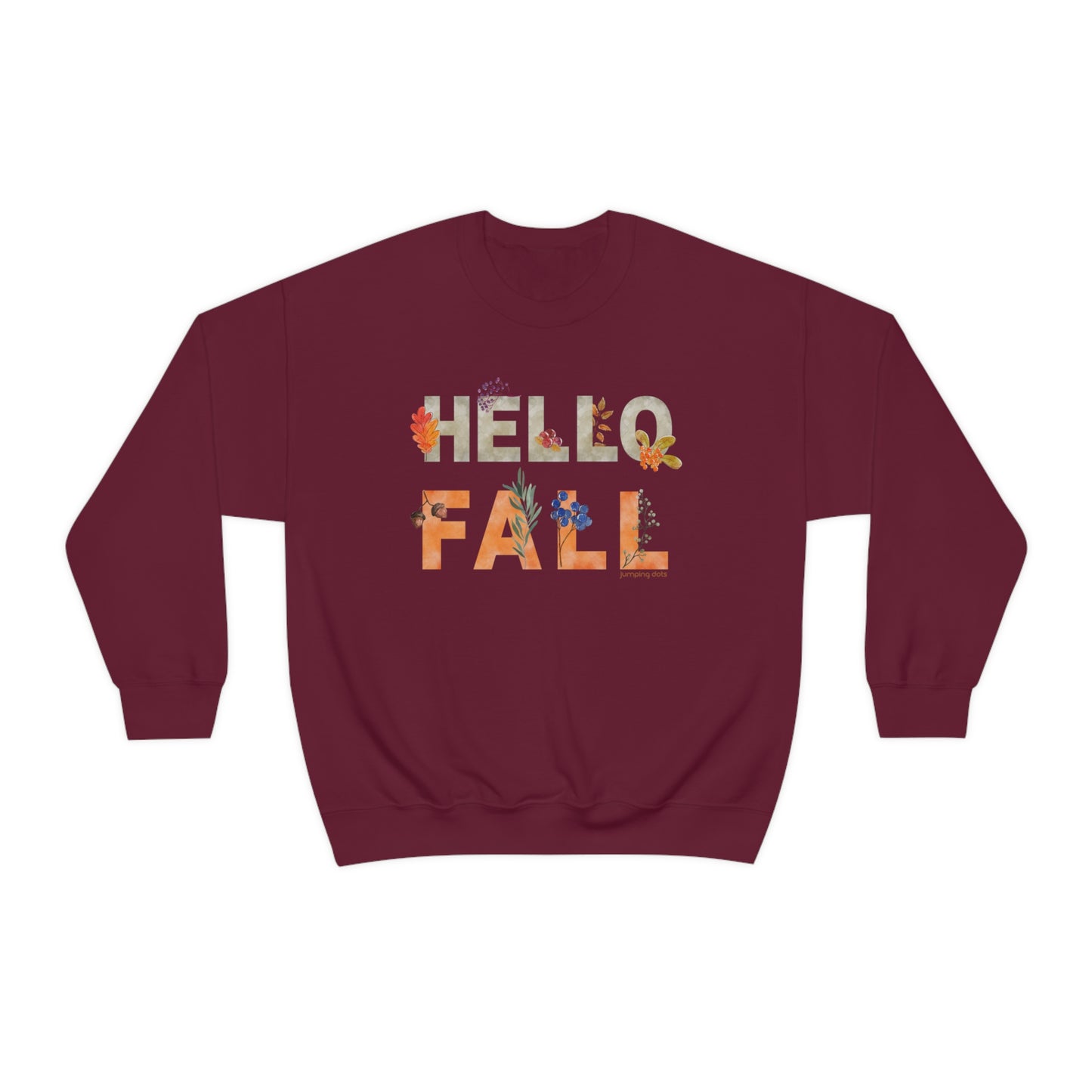 Watercolor Hello Fall Sweatshirt
