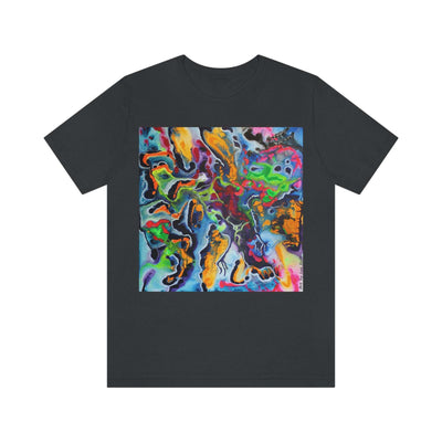 Abstract Non-Figurative Art T-Shirt - T-Shirt - JumpingDots