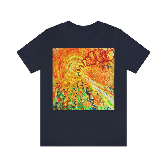 Energy Abstract Art - T-Shirt - JumpingDots