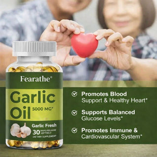 Garlic Oil Extract Softgel Capsules