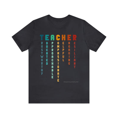 Motivational Teacher T-Shirt - T-Shirt - JumpingDots