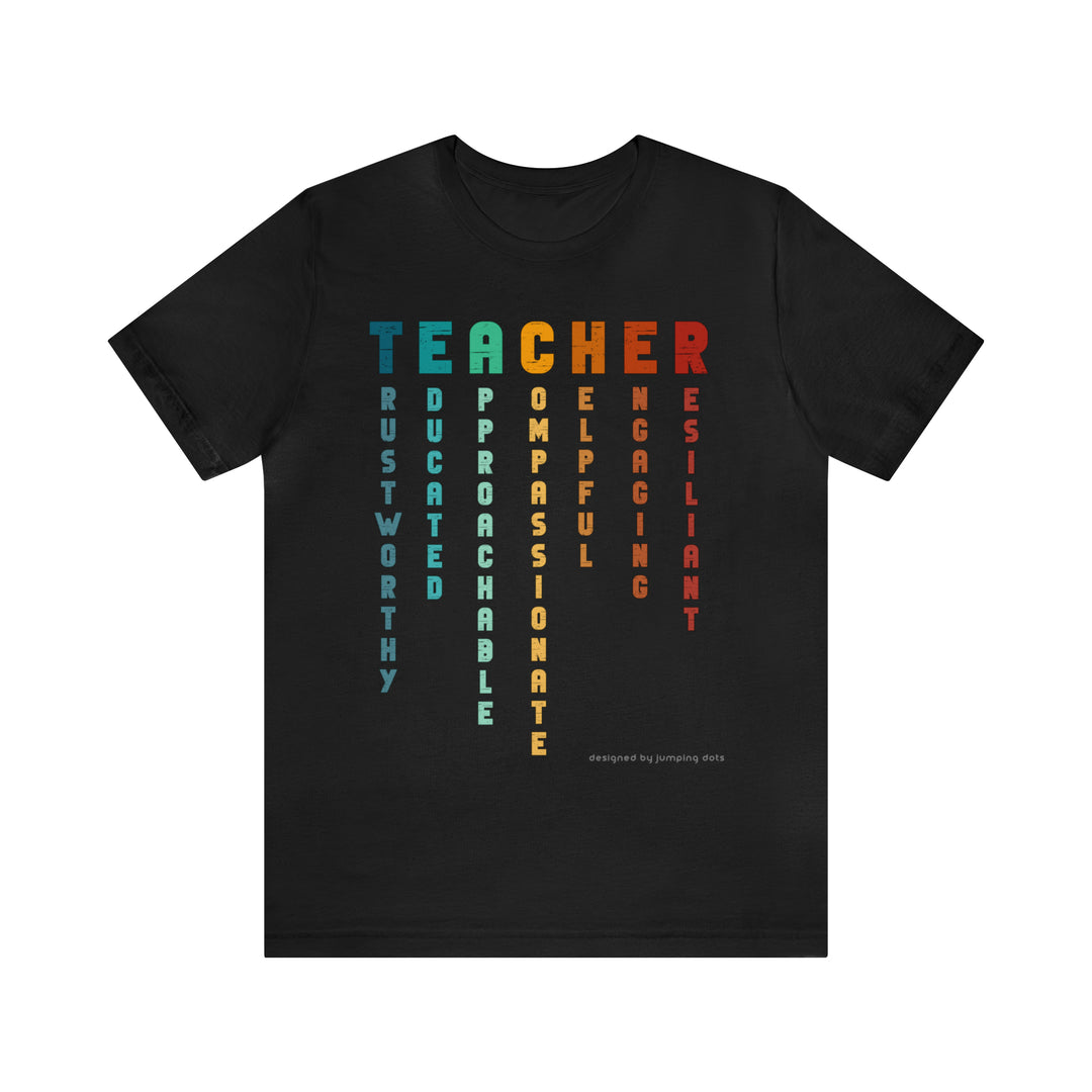 Motivational Teacher T-Shirt - T-Shirt - JumpingDots