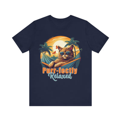 Purr-fectly Relaxed Cat T-Shirt