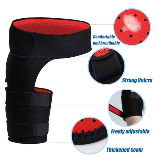 Adjustable Hip & Thigh Compression Sleeve Wrap - JumpingDots