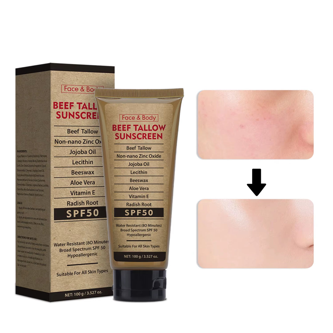 Organic Grass - Fed Beef Tallow Sunscreen SPF50 - JumpingDots