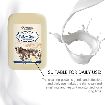 Pure Beef Tallow Soap Bar - JumpingDots