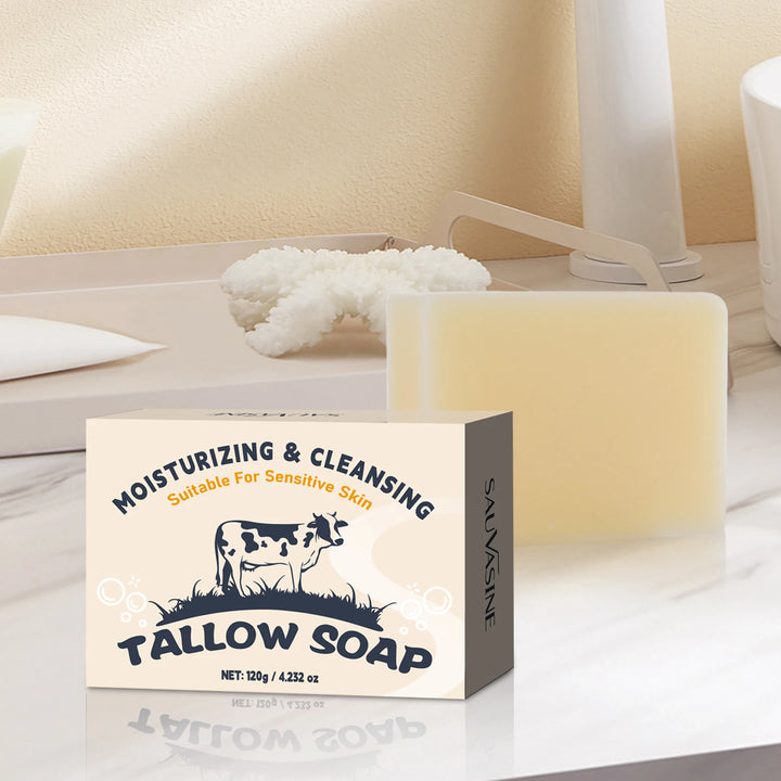 Natural Grass - Fed Beef Tallow Soap (2PCS) - JumpingDots