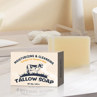 Natural Grass-Fed Beef Tallow Soap (2PCS)