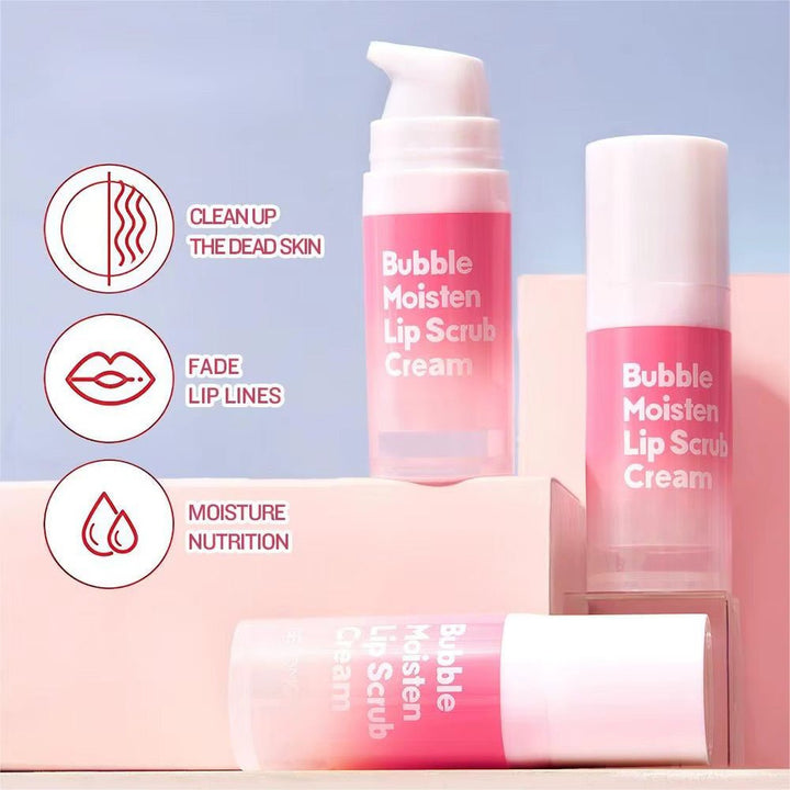 Natural Bubble Lip Scrub - JumpingDots