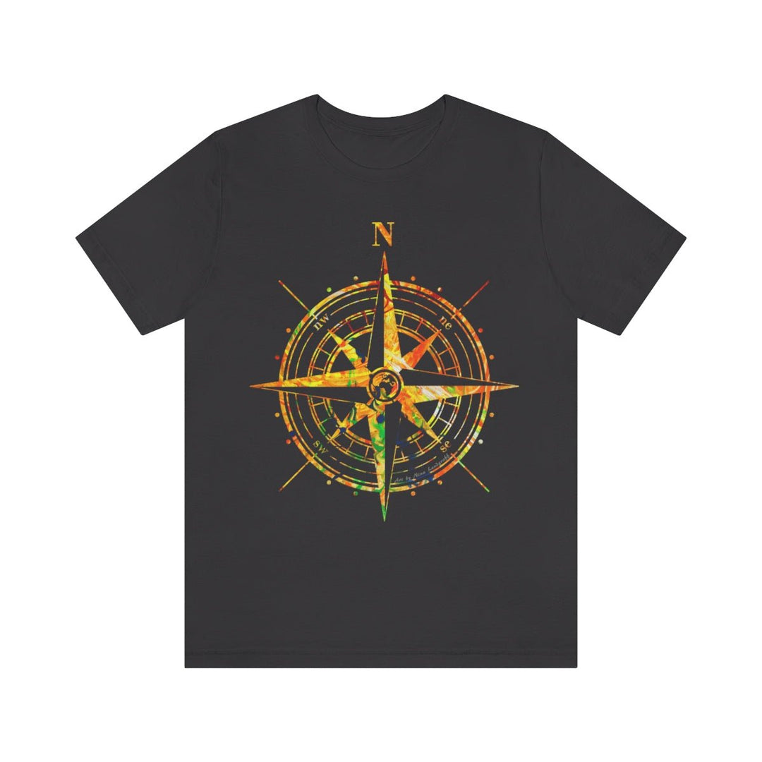 Travel Compass T-Shirt - T-Shirt - JumpingDots