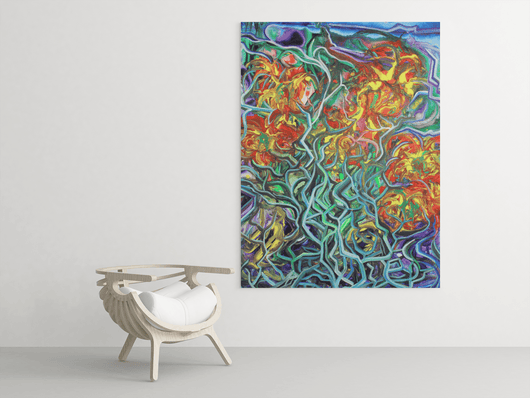 Radiant Inner Bloom on the Poster - Poster - JumpingDots