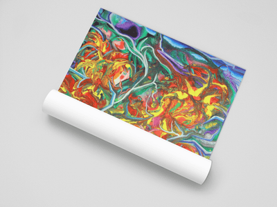 Radiant Inner Bloom on the Poster - Poster - JumpingDots