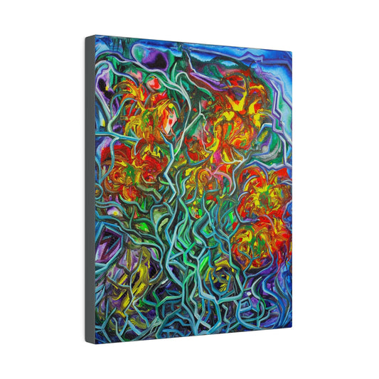 Radiant Inner Bloom on Canvas - Canvas - JumpingDots