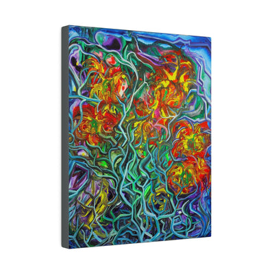 Radiant Inner Bloom on Canvas - Canvas - JumpingDots