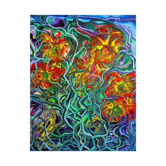 Radiant Inner Bloom on the Poster - Poster - JumpingDots