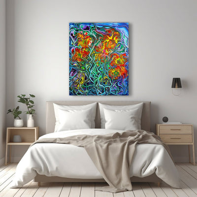 Radiant Inner Bloom on Canvas - Canvas - JumpingDots