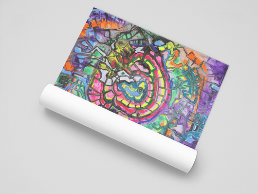 Transcendent Realms And Vibrant Spirituality on the Poster - Poster - JumpingDots