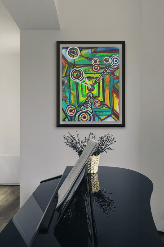 Time Travel Journey on the Poster - Poster - JumpingDots