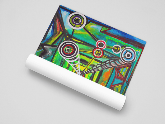 Time Travel Journey on the Poster - Poster - JumpingDots