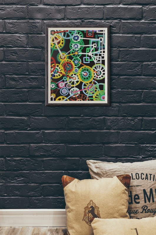 Robotic Wheels - on the Poster - Poster - JumpingDots