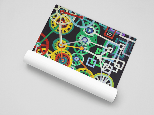 Robotic Wheels - on the Poster - Poster - JumpingDots