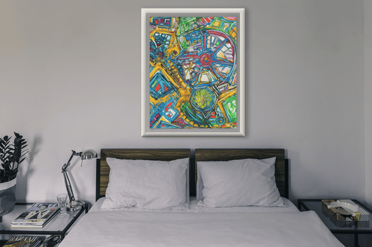A Futuristic Robotic Symphony on the Poster - Poster - JumpingDots