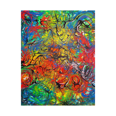 Enigmatic Dreams Of Post-Modern Mythology on the Poster - Poster - JumpingDots