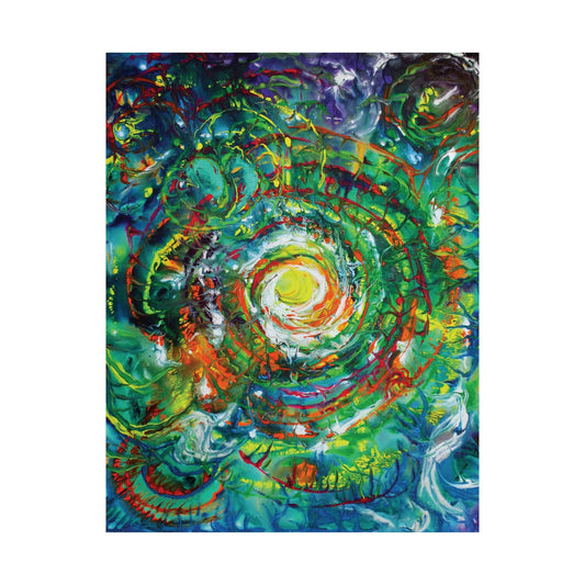 Anthology Lifecycles 1 - Astral Projection on the Poster - Poster - JumpingDots