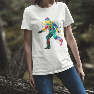 Sasquatch Bigfoot T-Shirt - T-Shirt - JumpingDots