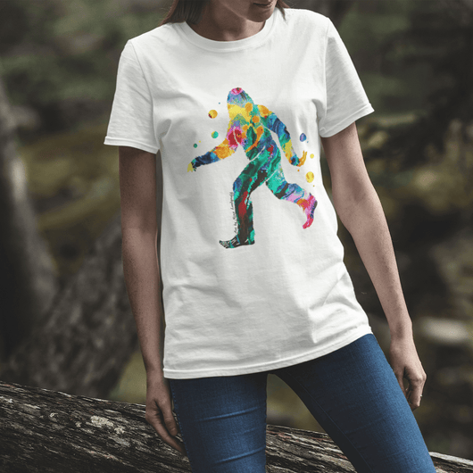 Sasquatch Bigfoot T-Shirt - T-Shirt - JumpingDots