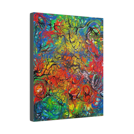 Enigmatic Dreams Of Post-Modern Mythology on Canvas - Canvas - JumpingDots