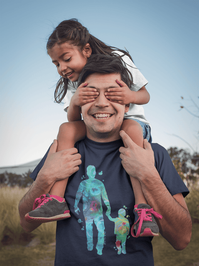 Heartwarming Father and Child T-Shirt - T-Shirt - JumpingDots