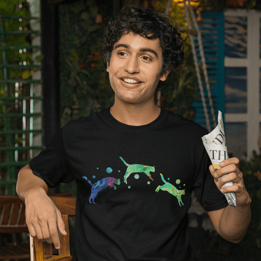 Jumping Cats T-Shirt - T-Shirt - JumpingDots