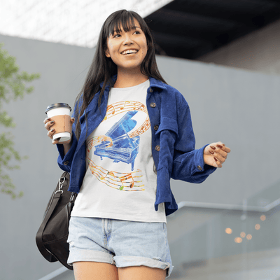 Grand Piano T-Shirt - T-Shirt - JumpingDots