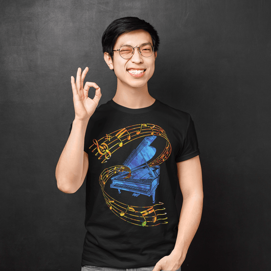Grand Piano T-Shirt - T-Shirt - JumpingDots