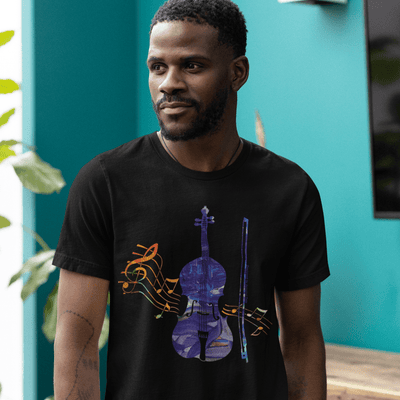 Violin T-Shirt - T-Shirt - JumpingDots
