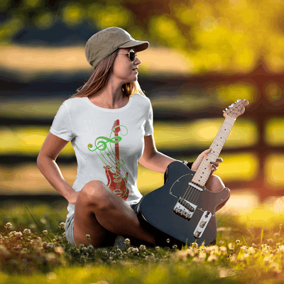Electric Rock Guitar T-Shirt - T-Shirt - JumpingDots