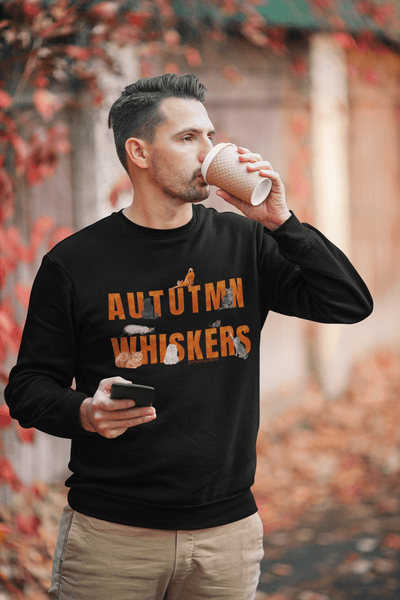 Autumn Whiskers Unisex Sweatshirt - Sweatshirt - JumpingDots