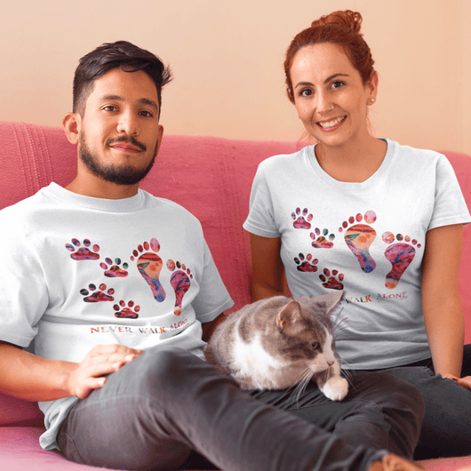Never Walk Alone T-Shirt - T-Shirt - JumpingDots