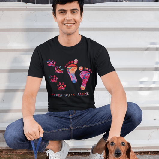Never Walk Alone T-Shirt - T-Shirt - JumpingDots