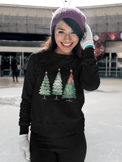 Festive Christmas Tree Unisex Sweatshirt - Sweatshirt - JumpingDots