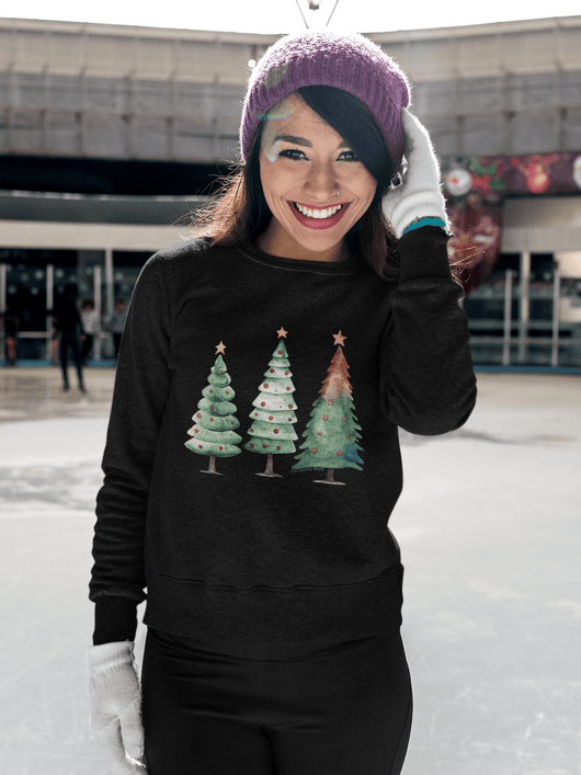 Festive Christmas Tree Unisex Sweatshirt - Sweatshirt - JumpingDots