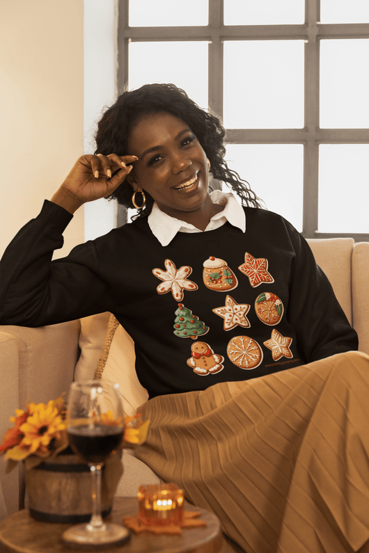 Christmas Sugar Cookie Sweatshirt - Sweatshirt - JumpingDots