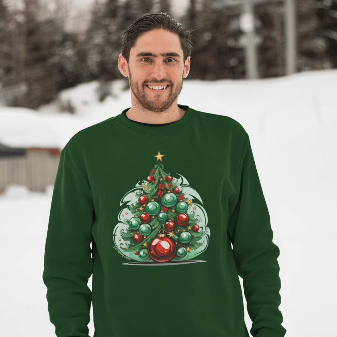 Charming Christmas Tree Unisex Sweatshirt - Sweatshirt - JumpingDots