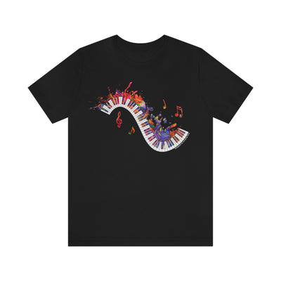 Piano Keys T-Shirt - T-Shirt - JumpingDots