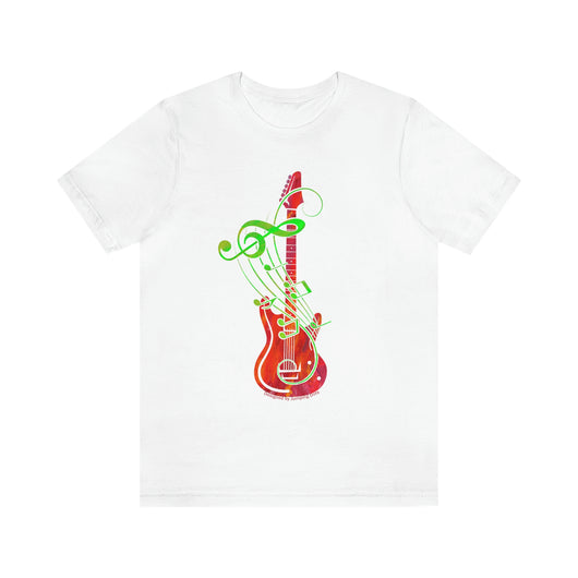 Electric Rock Guitar T-Shirt - T-Shirt - JumpingDots