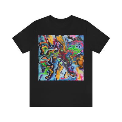 Abstract Non-Figurative Art T-Shirt - T-Shirt - JumpingDots
