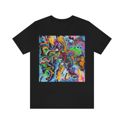 Abstract Non-Figurative Art T-Shirt - T-Shirt - JumpingDots