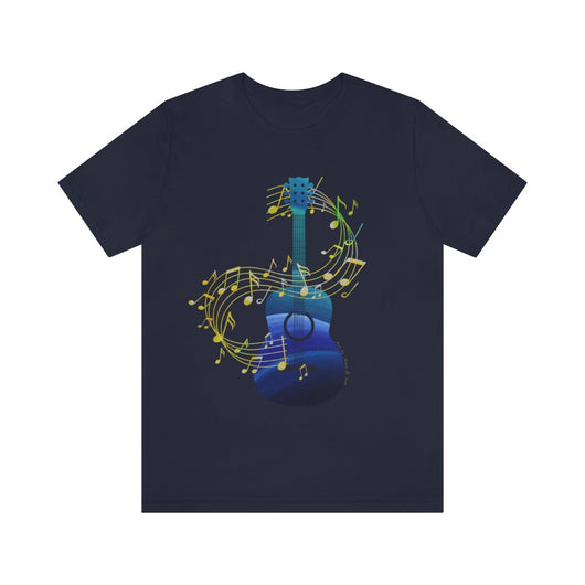 Acoustic Guitar T-Shirt - T-Shirt - JumpingDots